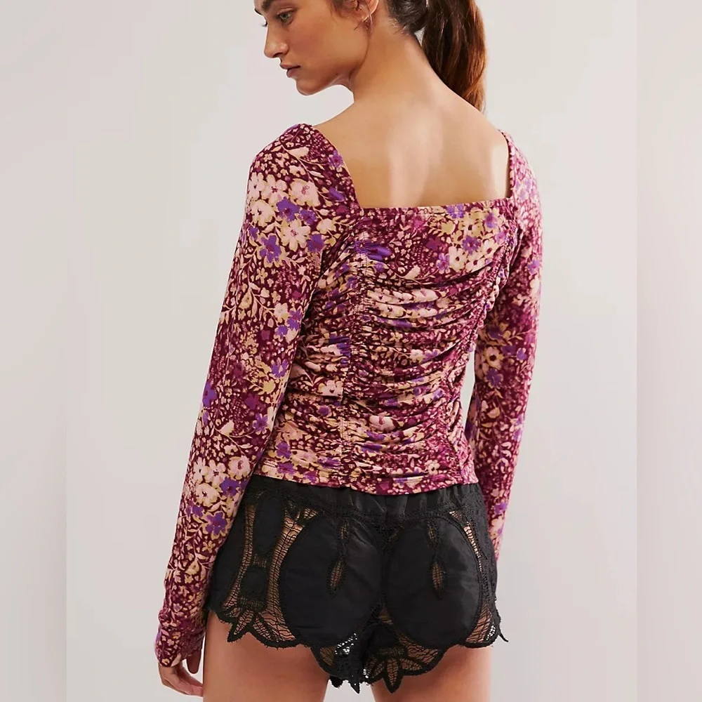 FREE PEOPLE Layer It On Me Long Sleeve Top NWT